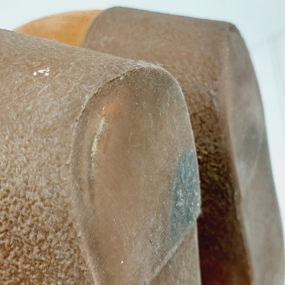 Lucky Brand Junes Leather Lace Up Wedge Chukka Ankle Boots C 606 - Picture 11 of 13